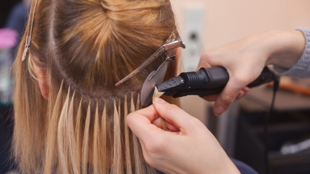 tips menggunakan hair extension